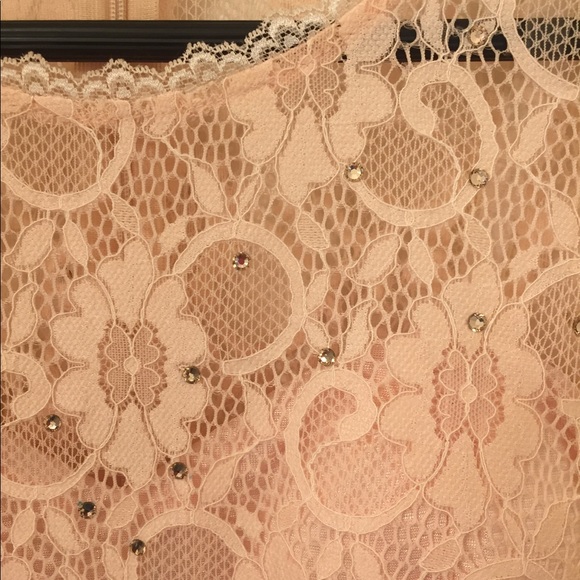 Peach gown with Swarovski embellishments! - Picture 5 of 7